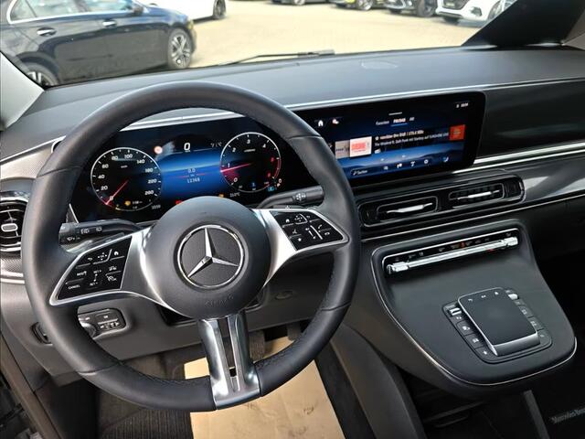 Mercedes-Benz V-KLASSE 220d L1 Kort 2-Zitter Grijs Kenteken Distronic Camera MBUX 2 Schuifdeuren Stoelverwarming