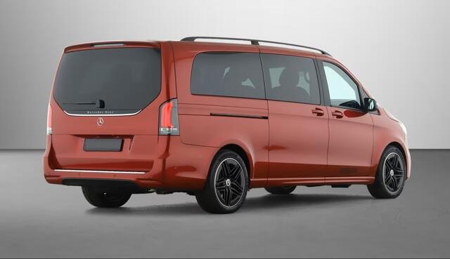 Mercedes-Benz V-KLASSE 300d L3 AMG Benzine Grijs Kenteken Night Pakket Distronic 19 Inch 2 EL. Schuifdeuren