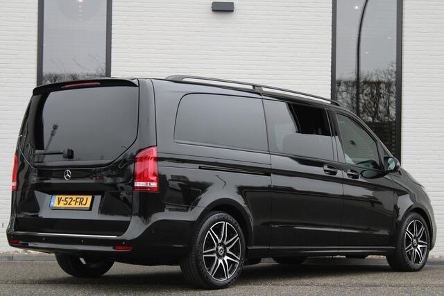 Mercedes-Benz V-KLASSE 300d / XXL / DC / AMG / Luchtvering / 2x Elec Schuifd / Night Pakket / 360 Cam / Burmester / Vol Opties.