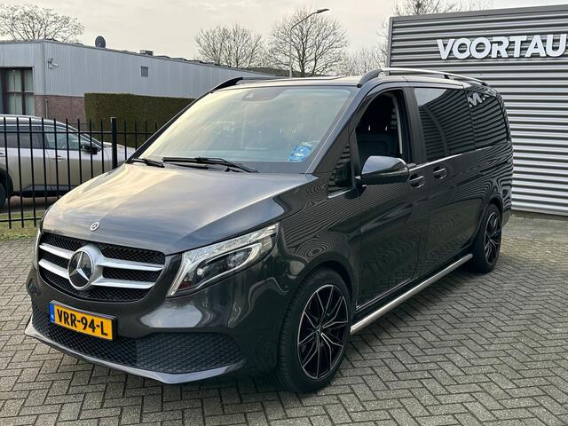 Mercedes-Benz V-KLASSE 220d Lang DC | LED | ELEKTRISCHE SCHUIFDEUR + KOFFERKLEP | ADAPTIEVE CRUISE CONTROLE | LEDER INTERIEUR | LMV 19'' |