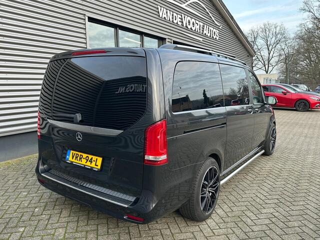 Mercedes-Benz V-KLASSE 220d Lang DC | LED | ELEKTRISCHE SCHUIFDEUR + KOFFERKLEP | ADAPTIEVE CRUISE CONTROLE | LEDER INTERIEUR | LMV 19'' |