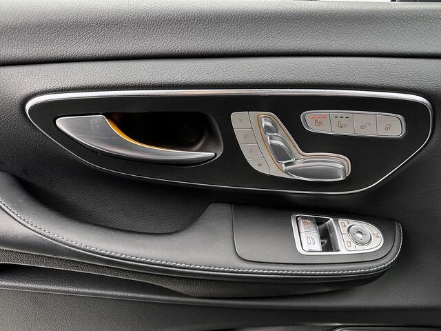 Mercedes-Benz V-KLASSE 300d Extra Lang Avantgarde Edition AMG-Line 7 zitplaatsen Incl. BTW en BPM Koelkast Nappa Leder Burmester audio