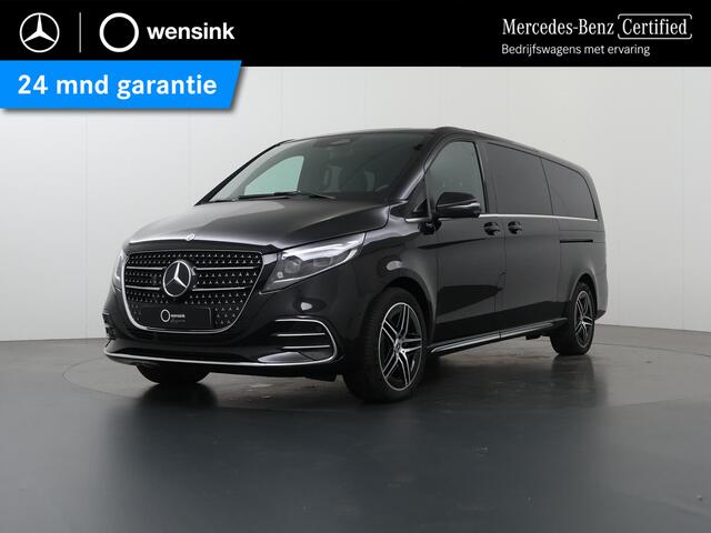 Mercedes-Benz V-KLASSE 300d XL | 4-MATIC | AMG | DUBBEL CABINE | 360 CAMERA | DISTRONIC PLUS | LEDER ZWART "LUGANO" | ALARM | STOELVERWARMING | NAVIGATIE | CARPLAY | ANDROID AUTO | CLIMATE CONTROL | DAB+ | CERTIFIED