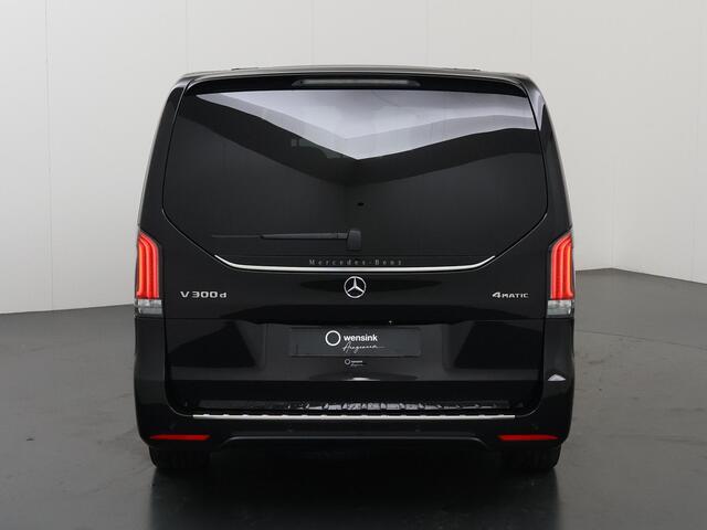Mercedes-Benz V-KLASSE 300d XL | 4-MATIC | AMG | DUBBEL CABINE | 360 CAMERA | DISTRONIC PLUS | LEDER ZWART "LUGANO" | ALARM | STOELVERWARMING | NAVIGATIE | CARPLAY | ANDROID AUTO | CLIMATE CONTROL | DAB+ | CERTIFIED
