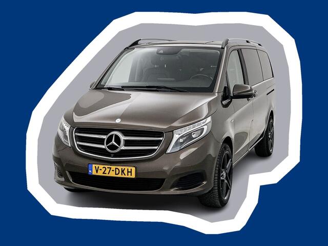 Mercedes-Benz V-KLASSE 250d Lang DC Dubbele cabine Burmester audio Leder Elektrische schuifdeuren 360 camera