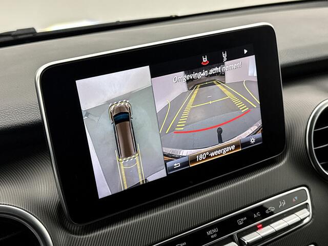 Mercedes-Benz V-KLASSE 250d Lang DC Dubbele cabine Burmester audio Leder Elektrische schuifdeuren 360 camera
