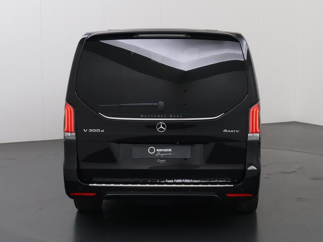 Mercedes-Benz V-KLASSE 300d | XL L3 | AMG | 4MATIC | Dubbele Cabine | 360 CAMERA | DISTRONIC PLUS | LEDER ZWART "LUGANO" | ALARM | STOELVERWARMING | NAVIGATIE | CARPLAY | ANDROID AUTO | CLIMATE CONTROL | DAB+ | CERTIFIED