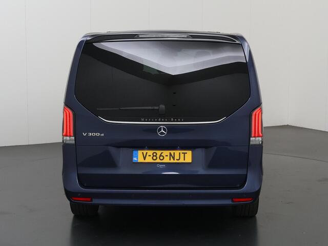 Mercedes-Benz V-KLASSE 300d | L2 Lang | Avantgarde | Dubbele Cabine | Distronic Plus | Schuifdeur L+R Elektrisch | Burmester | 360° Camera | Lederen Bekleding | Dodehoekassistent | Stoelverwarming | Certified