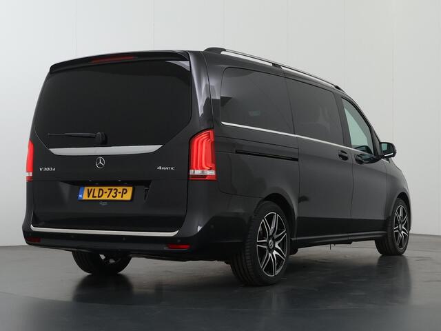 Mercedes-Benz V-KLASSE 300d | L2 Lang | Dubbele Cabine | AMG | MARGE | BURMESTER | STOELVERWARMING/KOELING | KOELKAST | LEDEREN BEKLEDING | 4X4 | DISTRONIC PLUS | CERTIFIED