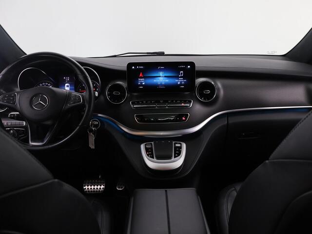 Mercedes-Benz V-KLASSE 300d | L2 Lang | Dubbele Cabine | AMG | MARGE | BURMESTER | STOELVERWARMING/KOELING | KOELKAST | LEDEREN BEKLEDING | 4X4 | DISTRONIC PLUS | CERTIFIED