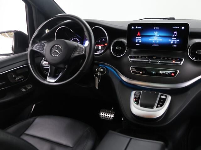 Mercedes-Benz V-KLASSE 300d | L2 Lang | Dubbele Cabine | AMG | MARGE | BURMESTER | STOELVERWARMING/KOELING | KOELKAST | LEDEREN BEKLEDING | 4X4 | DISTRONIC PLUS | CERTIFIED