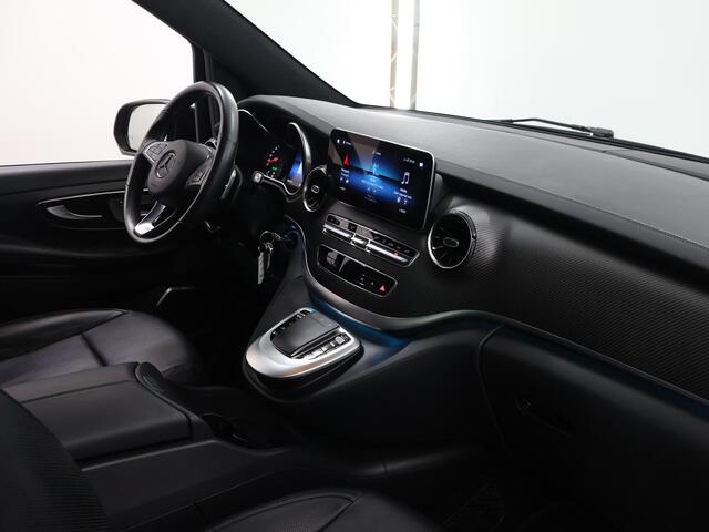 Mercedes-Benz V-KLASSE 300d | L2 Lang | Dubbele Cabine | AMG | MARGE | BURMESTER | STOELVERWARMING/KOELING | KOELKAST | LEDEREN BEKLEDING | 4X4 | DISTRONIC PLUS | CERTIFIED