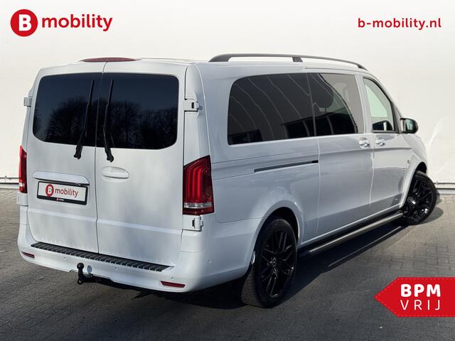 Mercedes-Benz V-KLASSE 124 CDI LANG Dubbel Cabine Leer Trekhaak | Adaptive Cruise Control | Apple CarPlay | Achteruitrijcamera