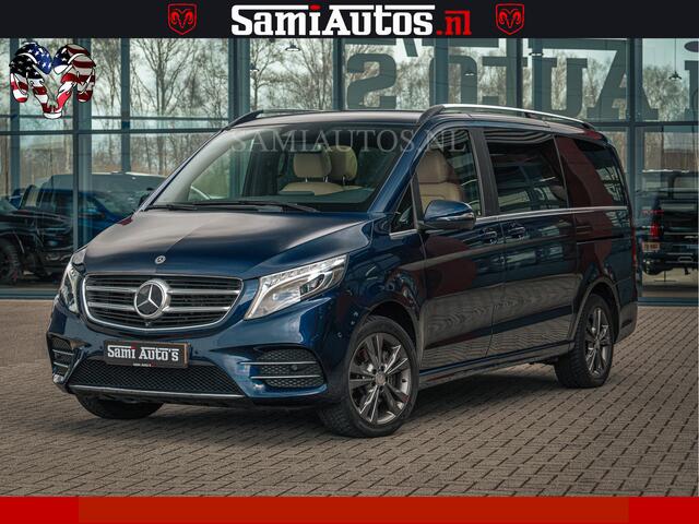 Mercedes-Benz V-KLASSE AMG VIP PURE LUXE 6 PERSOONS | 4-MATIC | LANG | PANO DAK | EXCLUSIVE | ADAPTIVE CRUISE | ALCANTARA HEMEL | BURMESTER | 6 X STOELEN VERWARMD EN GEKOELD | ROYALE (CLASS) BEEN RUIMTE |