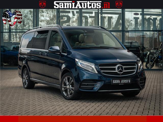 Mercedes-Benz V-KLASSE AMG VIP PURE LUXE 6 PERSOONS | 4-MATIC | LANG | PANO DAK | EXCLUSIVE | ADAPTIVE CRUISE | ALCANTARA HEMEL | BURMESTER | 6 X STOELEN VERWARMD EN GEKOELD | ROYALE (CLASS) BEEN RUIMTE |