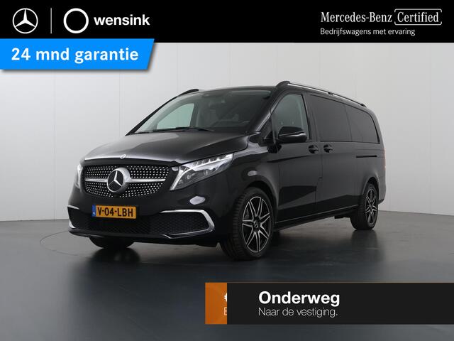 Mercedes-Benz V-KLASSE 300d 4-MATIC | XL L3 | Avantgarde | Dubbele Cabine | Burmester Sound | Distronic Plus | Trekhaak afneembaar | Schuifdeur L+R | 360° Camera | Certified