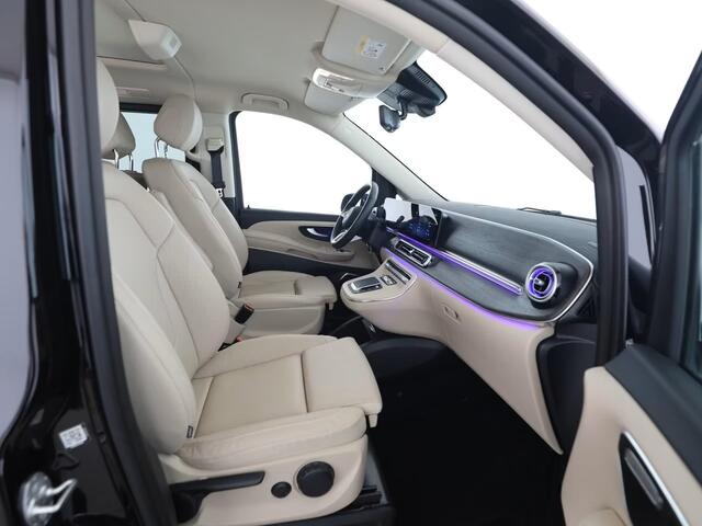 Mercedes-Benz V-KLASSE 300 Benzine L2 Avantgarde Grijs Kenteken Leder Panoramadak Distronic Stoelkoeling Burmester 19 Inch