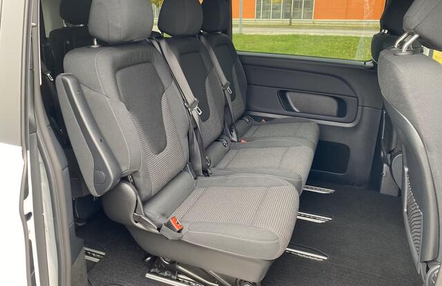 Mercedes-Benz V-KLASSE 300 L2 Benzine Grijs Kenteken EL. Schuifdeuren Distronic LED 18 Inch Stuurverwarming Stoelverwarming