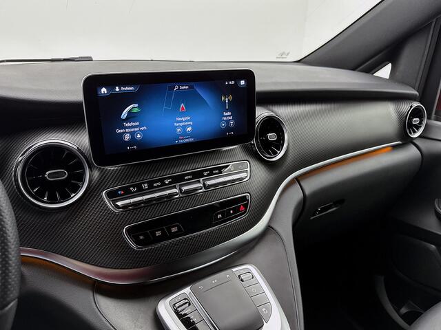 Mercedes-Benz V-KLASSE 250d DC L3 AMG 4-Matic Maxton Spoilers Hyacinth Red metallic Dubbele Cabine Leder Dubbele Schuifdeur Lane Assist