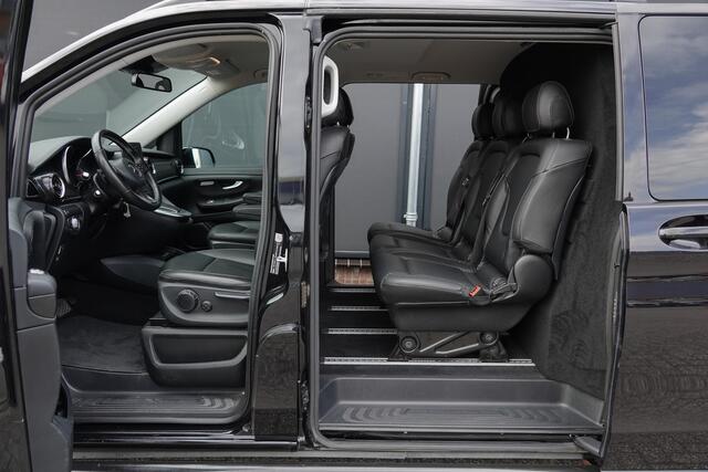 Mercedes-Benz V-KLASSE V250d 190Pk 9G-tronic | Lang | Dubbele cabine | 2xSchuifdeur | Achteruitrijcamera | Sidebars | Trekhaak | 19''