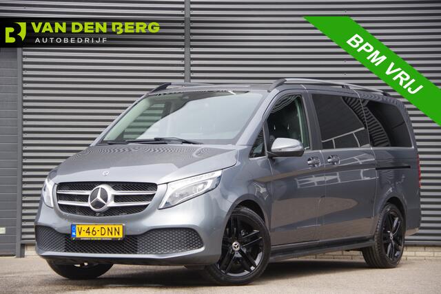 Mercedes-Benz V-KLASSE 300d DC-5P AUT LED, LEDER, 2X SCHUIFDEUR, 360 CAMERA, ACC, STOELVERW.+KOELING, NAVI, TREKHAAK, ELEKTR. SCHUIFDEUREN+KLEP staat niet online, nieuwe fotos