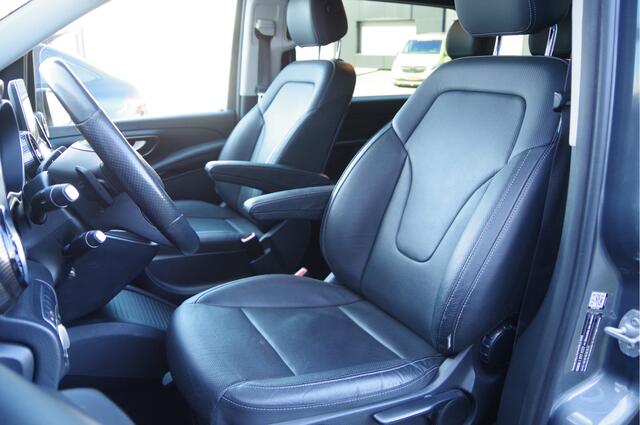 Mercedes-Benz V-KLASSE 300d DC-5P AUT LED, LEDER, 2X SCHUIFDEUR, 360 CAMERA, ACC, STOELVERW.+KOELING, NAVI, TREKHAAK, ELEKTR. SCHUIFDEUREN+KLEP staat niet online, nieuwe fotos