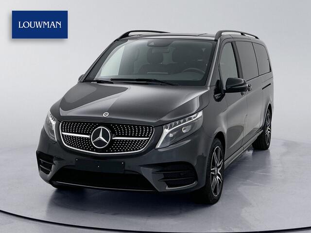 Mercedes-Benz V-KLASSE 250d 4-MATIC Extra-Lang AMG Dubbele Cabine Elektrische schuifdeuren Distronic Burmester Trekhaak afneembaar 2500kg