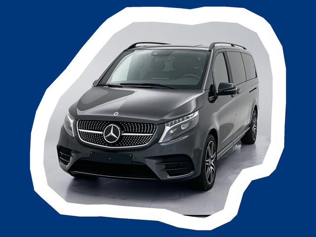 Mercedes-Benz V-KLASSE 250d 4-MATIC L3 XL AMG Dubbele Cabine Elektrische schuifdeuren Distronic Burmester Trekhaak afneembaar 2500kg