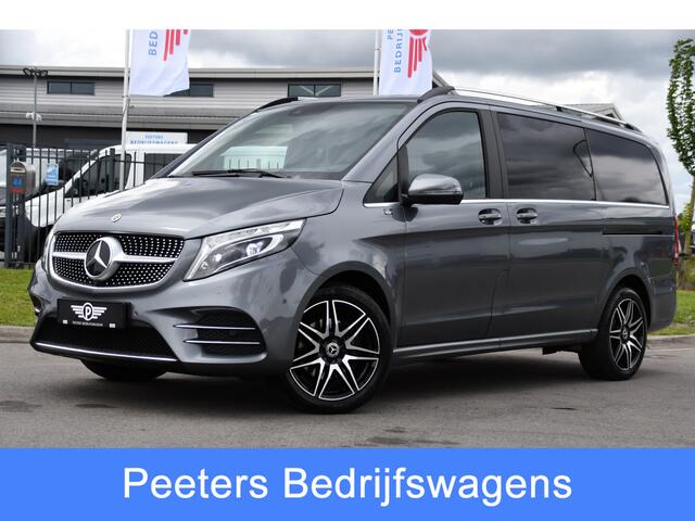 Mercedes-Benz V-KLASSE 300d L2 DC AMG Edition Adaptieve Cruise, 360 Camera, Carplay, Stoelverwarming/verkoeling, 240pk, LED, Leder, Automaat, Uniek!