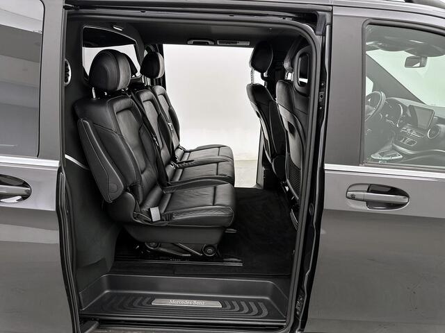 Mercedes-Benz V-KLASSE 300d Extra Lang DC Avantgarde Edition AMG Elektr schuifdeuren Burmester audio Leder Dubbele cabine 360 camera Adaptieve cruisecontrol