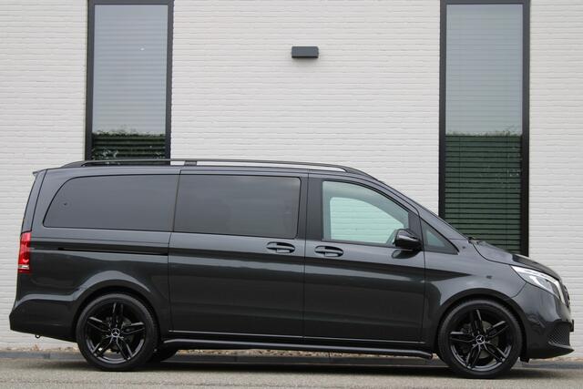 Mercedes-Benz V-KLASSE 250d Aut / Lang / DC / 2x Elec Schuifdeur / Nightpakket / Leer / Camera / NIEUWSTAAT