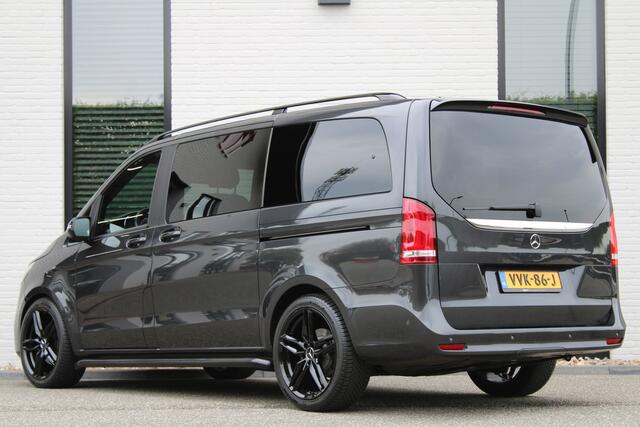 Mercedes-Benz V-KLASSE 250d Aut / Lang / DC / 2x Elec Schuifdeur / Nightpakket / Leer / Camera / NIEUWSTAAT