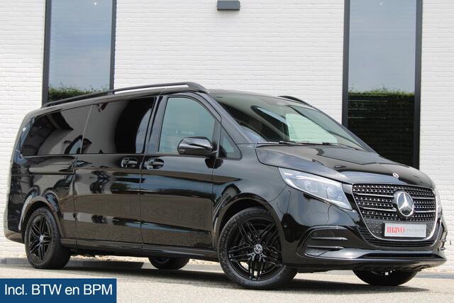 Mercedes-Benz V-KLASSE 300d / XXL / AMG / 4-Matic / VIP 8-Persoons / Luchtvering / TV / Burmester / 360 Camera / Vol Opties / NIEUWSTAAT