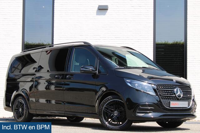 Mercedes-Benz V-KLASSE 300d / XXL / AMG / Exclusive / 4-Matic / 7 Pers / Luchtv / Elec Stoel / 360 Cam / Burmester / Vol Opties / NIEUWSTAAT