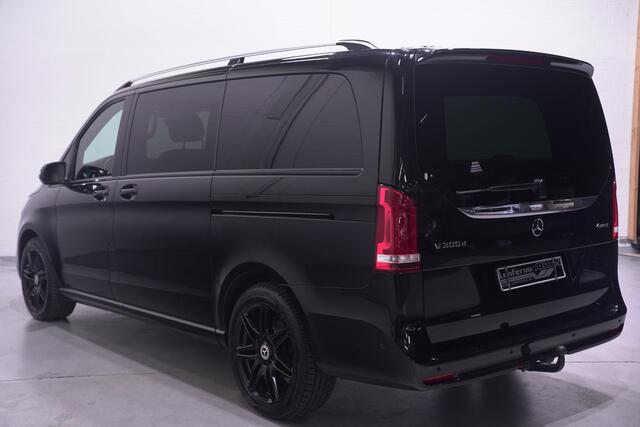 Mercedes-Benz V-KLASSE 300d 4-MATIC Lang AMG Line Dubbel Cabine NAP 2x Elek. schuifdeur, Leder Beige, Distronic, 360 Camera, LED, Trekhaak