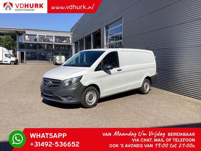 Mercedes-Benz VITO 116 CDI Aut. L2 RWD Standkachel/ Navi/ Stoelverw./ Carplay/ Camera/ Cruise/ Trekhaak/ Airco