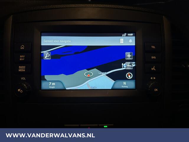 Mercedes-Benz VITO 116 CDI 164pk L3H1 Euro6 Airco | Navigatie | Camera | Trekhaak | Apple Carplay Android Auto, Cruisecontrol, Parkeersensoren