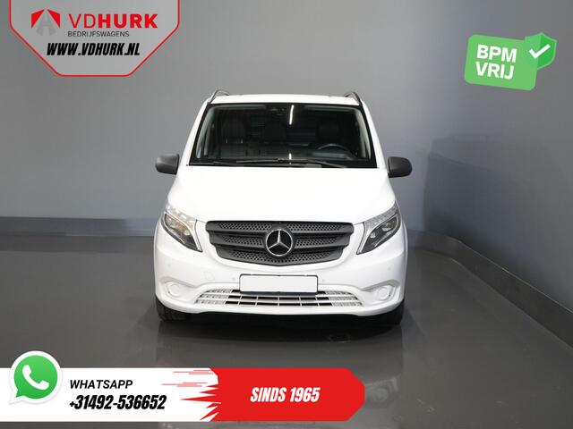 Mercedes-Benz VITO 119 CDI Aut. L3 BPM VRIJ! LED/ Standkachel/ Stoelverw./ Navi/ PDC/ Camera/ Trekhaak