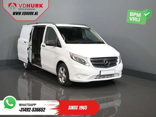 Mercedes-Benz VITO 119 CDI Aut. L3 BPM VRIJ! LED/ Standkachel/ Stoelverw./ Navi/ PDC/ Camera/ Trekhaak