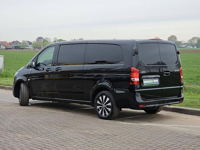 Mercedes-Benz VITO 116 CDI L3 2x-Zijdeur LED SELECT Navi Airco Automaat Bumpers-Kleur Lm-Velgen 3-Zits/ Leer DEMO BPM-Vrij!