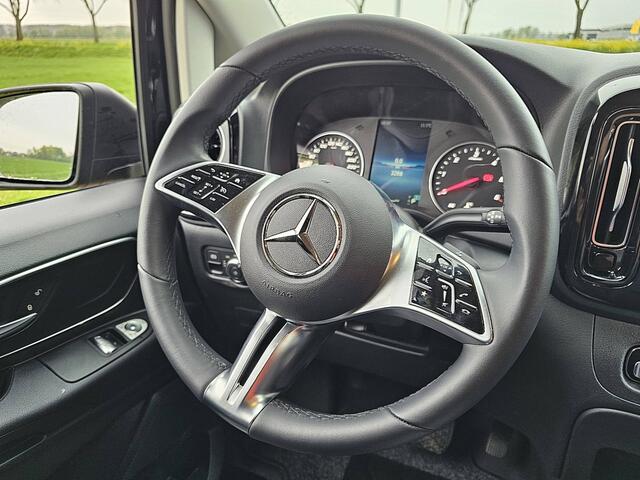 Mercedes-Benz VITO 116 CDI L3 2x-Zijdeur LED SELECT Navi Airco Automaat Bumpers-Kleur Lm-Velgen 3-Zits/ Leer DEMO BPM-Vrij!