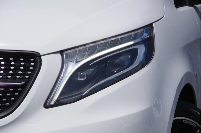 Mercedes-Benz VITO L2 150PK 3-ZITS, LED, TREKHAAK, CAMERA, ALCANTARA HEMEL, CRUISE, AIRCO, DIAMONT GRILLE, 20'' LM WIELEN