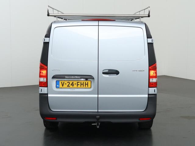 Mercedes-Benz VITO 114 CDI | Lang L2 | Pro | Navigatiesysteem | Parkeercamera | Cruise Control | Spraakassistent | Trekhaak | Imperiaal | Schuifdeur L+R | Certified |
