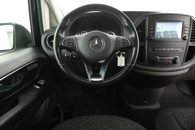 Mercedes-Benz VITO 114 CDI Lang Automaat Airco Cruise Camera Carplay Navigatie 3 Persoons LED 18''LMV