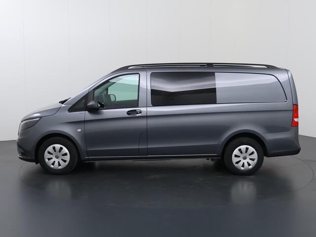 Mercedes-Benz VITO 116 CDI Aut. | L2 Lang | Dubbele Cabine | Navigatiesysteem | Cruise Control | Climate Control | Spraakassistent | Parkeercamera | 6-zits | Trekhaak | Certified