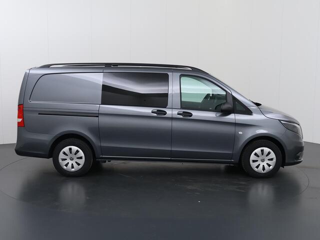 Mercedes-Benz VITO 116 CDI Aut. | L2 Lang | Dubbele Cabine | Navigatiesysteem | Cruise Control | Climate Control | Spraakassistent | Parkeercamera | 6-zits | Trekhaak | Certified