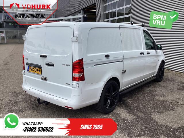 Mercedes-Benz VITO 119 CDI Aut L2 BPM VRIJ! 4Matic/ 4x4/ Allrad/ 270 Gr.Deuren/ Carplay/ Camera/ 19"LMV/ PDC/ Trekhaak/ Airco