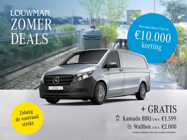Mercedes-Benz VITO eVito L2 66 kWh | Anniversary Edition 100Years | Luxe uitvoering |