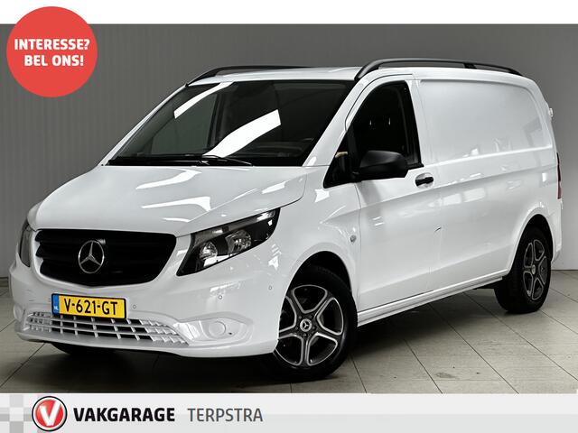 Mercedes-Benz VITO 109 CDI Functional Lang/ Zij-Schuifdeur rechts/ 17'' LMV/ Bumpers in kleur/ Airco/ Cruise/ Elek. pakket/ Bluetooth/ Armsteun/ Multi. LEDER. Stuur/ PDC V+A/ Dakrails.
