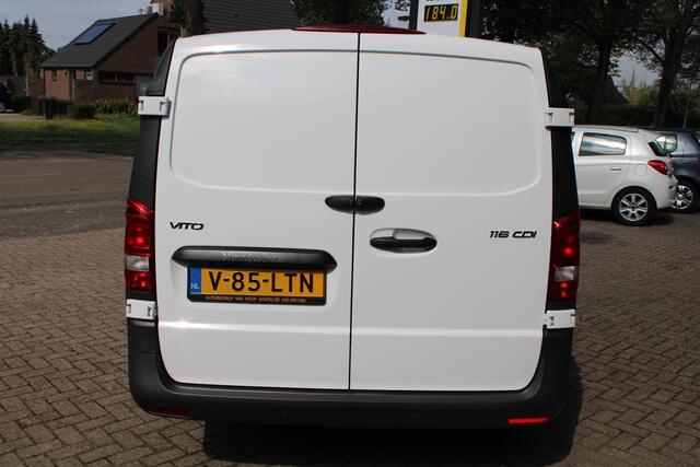 Mercedes-Benz VITO MB 116 L3 Extra lang, Achteruitrijcamera, 270gr-deuren, NAVI, Carplay, Comfortstoel, Stoelverwarming, Parksens. V en A, Houten vloer, CC, Bluetooth